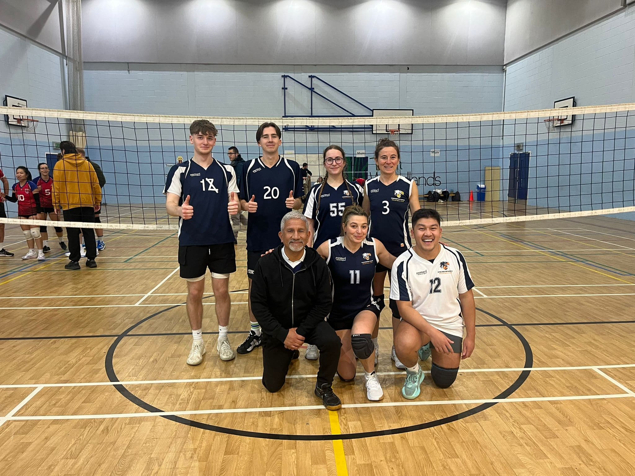 Mixed SADVA team line-up picture