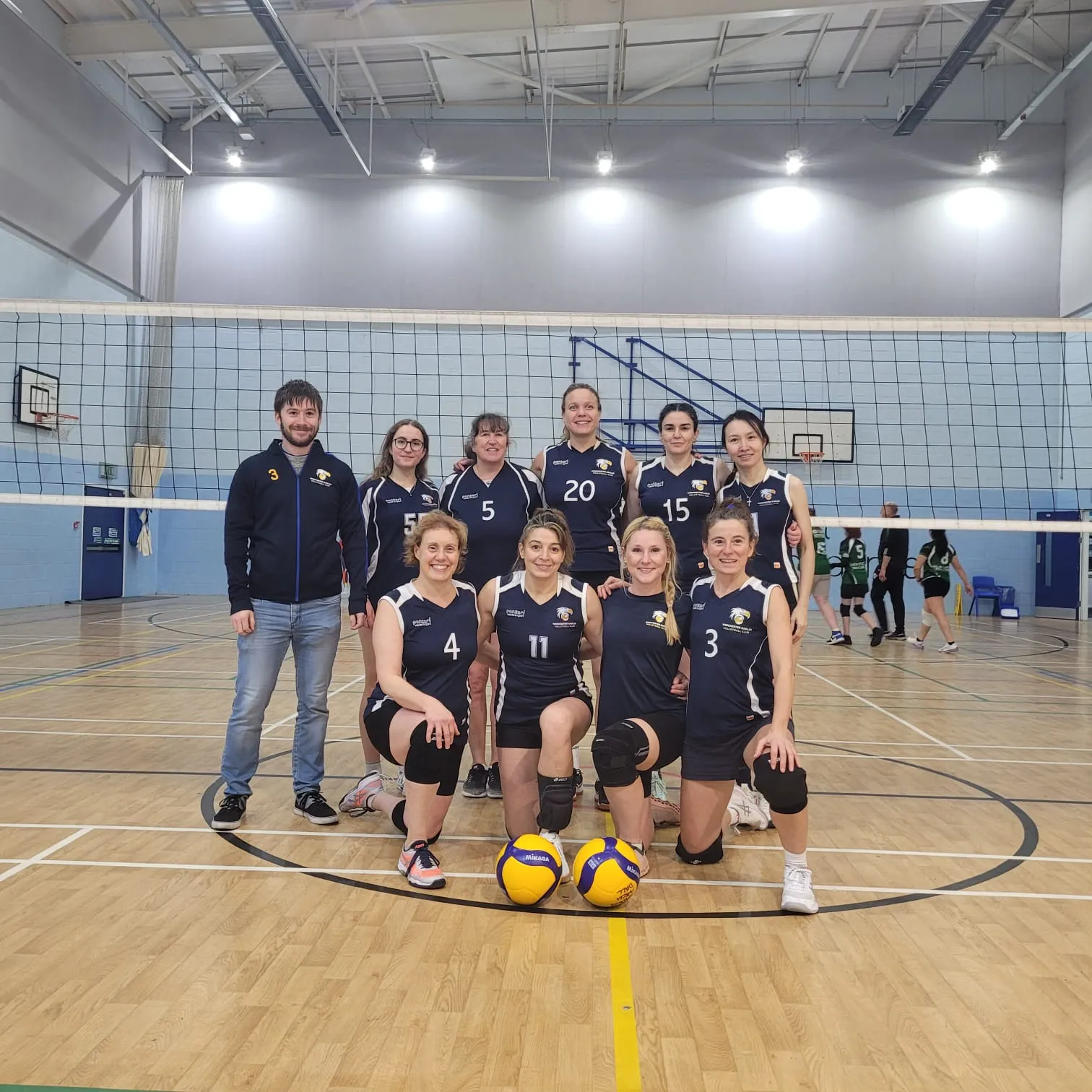 Women HV team line-up picture